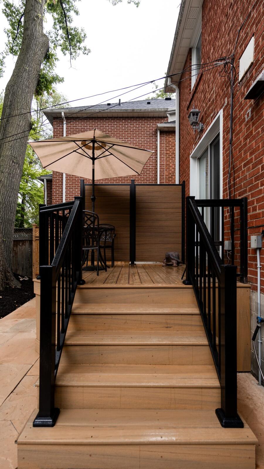 Composite deck and slip fence in Wanless Park