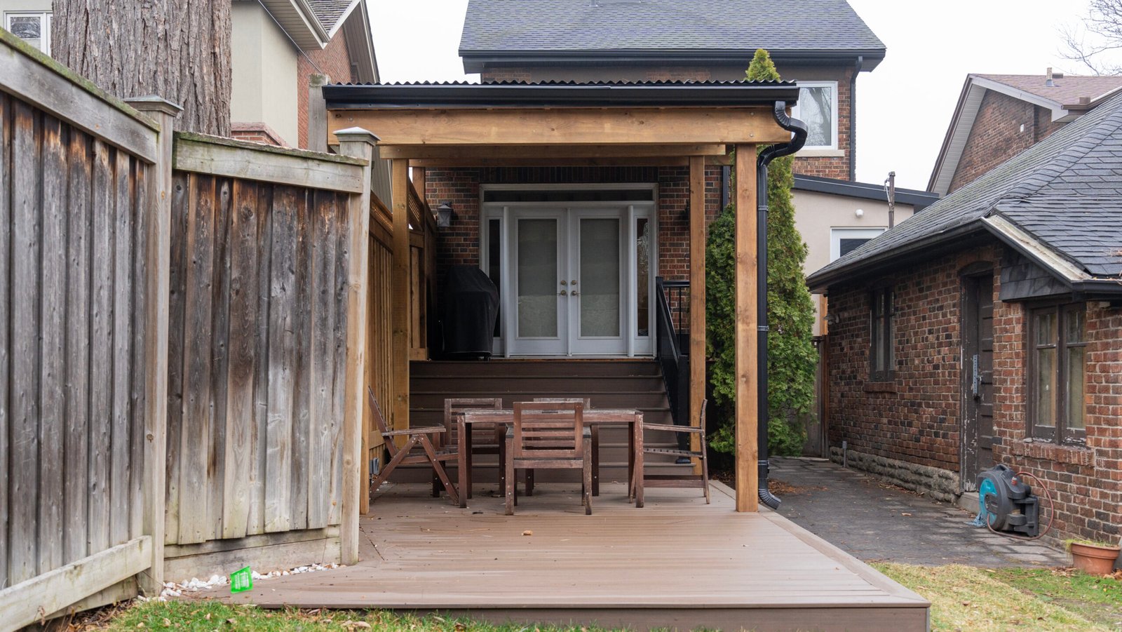 Forest Hill — Cedar Pergola & Composite Deck